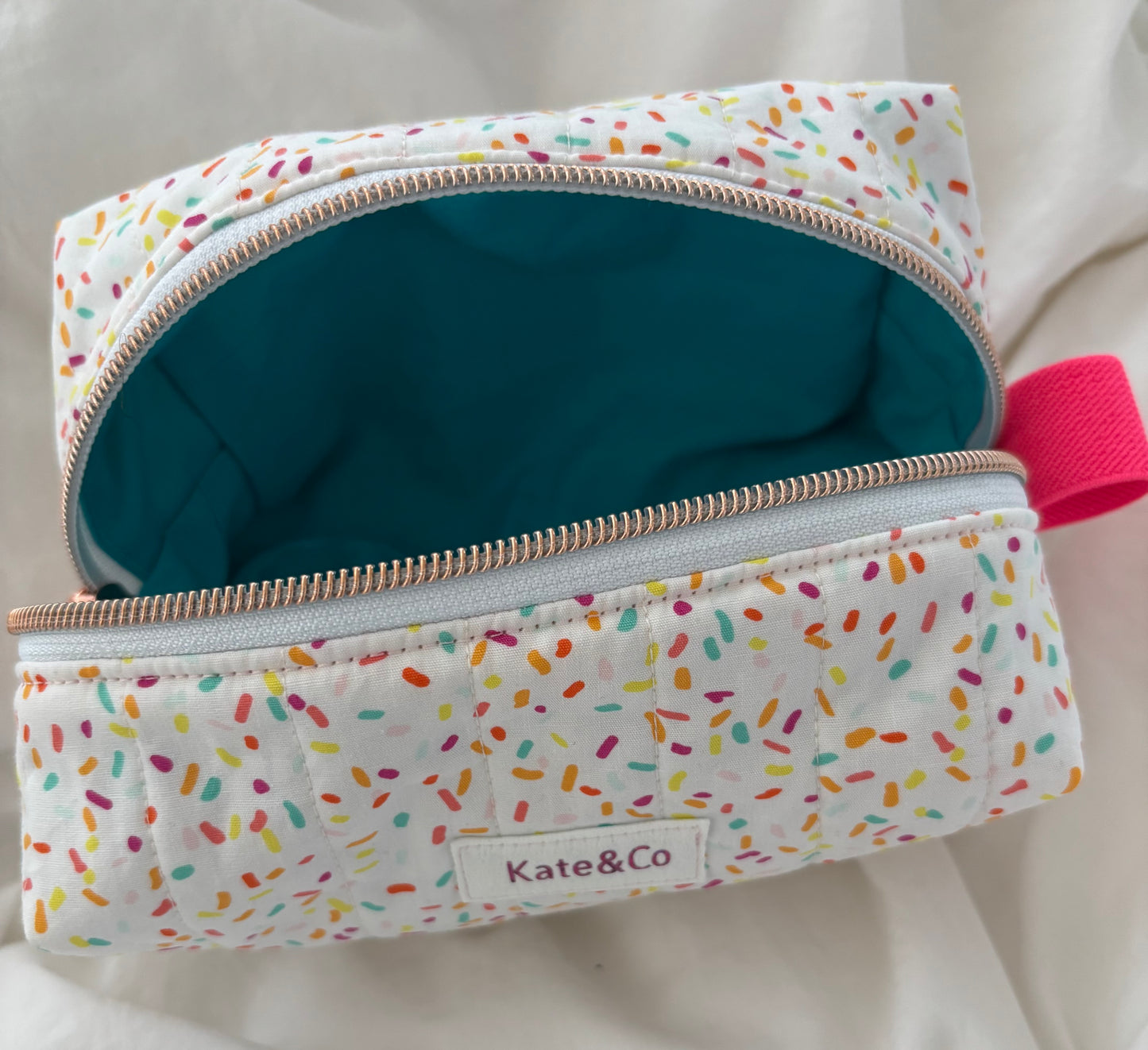 Quilted Zipper Pouches